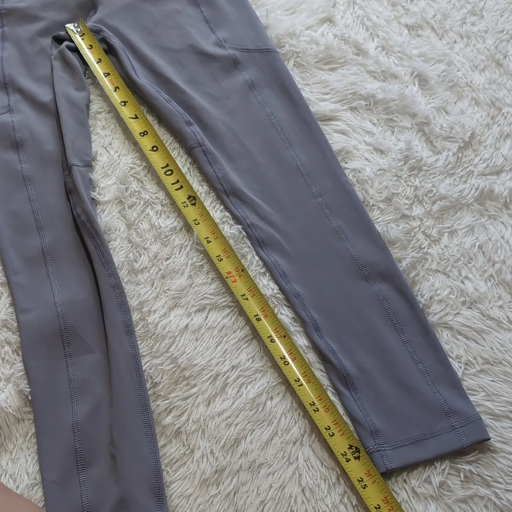NWT 90 Degree by Reflex Grey Squat Proof High Waist Legging Size XS - Picture 13 of 13